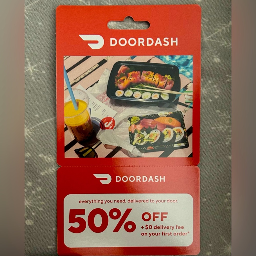 Doordash Offer Card Valid Until 06/30/2024